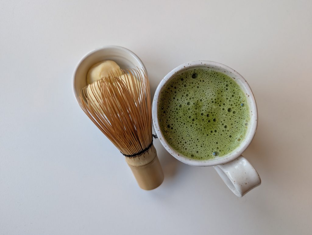 Rezept White Chocolate Matcha Latte