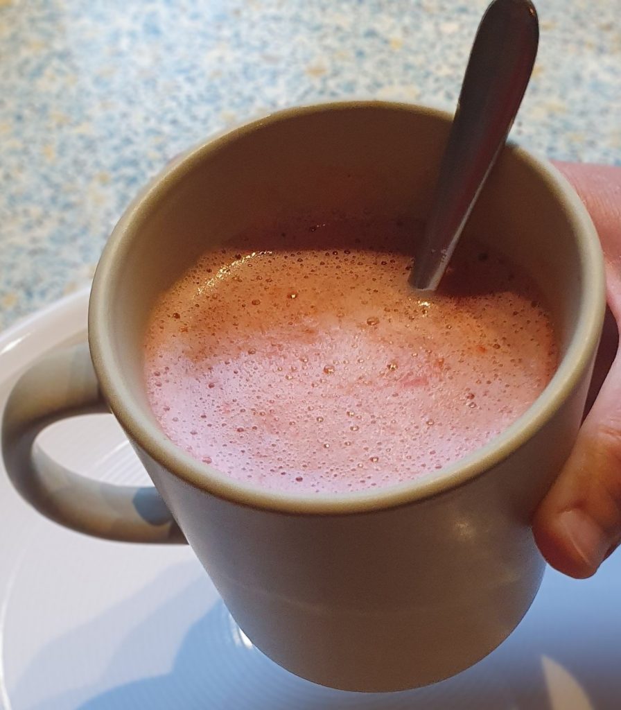 Rezept warmer Erdbeerpunsch