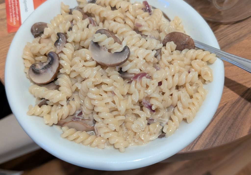 Rezept für Champignons-Sahne-Sauce