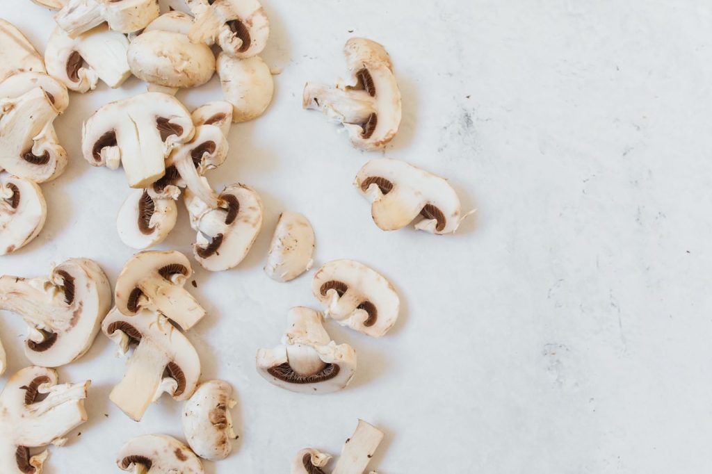 Rezept für Champignons-Sahne-Sauce